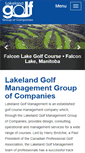 Mobile Screenshot of lakelandgolfmanagement.com